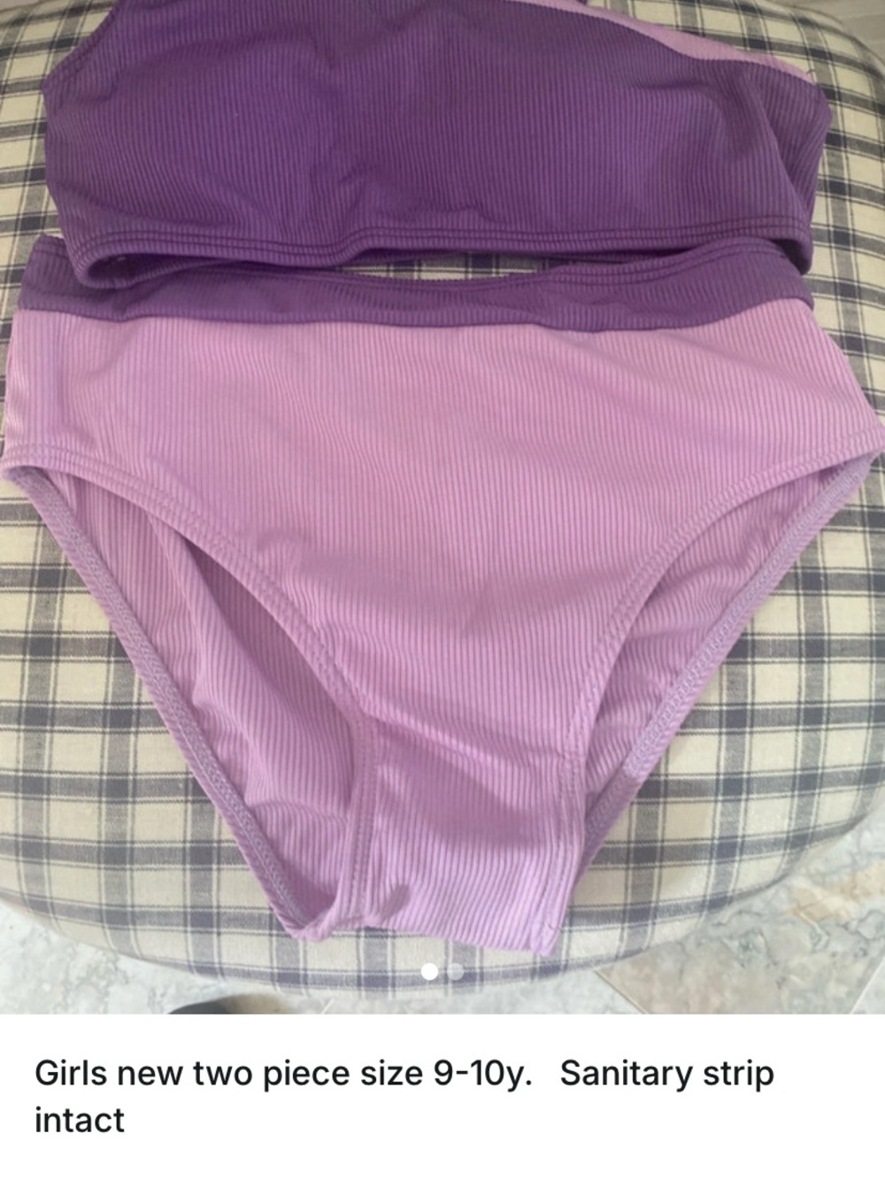 Girls new bikini new without tags size 9-10 Y